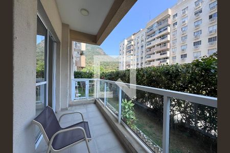 Varanda / Área Garden de apartamento à venda com 2 quartos, 85m² em Recreio dos Bandeirantes, Rio de Janeiro