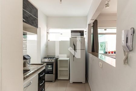 Cozinha de kitnet/studio à venda com 1 quarto, 33m² em Vila Buarque, São Paulo