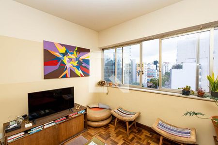 Sala de apartamento para alugar com 3 quartos, 105m² em Consolação, São Paulo