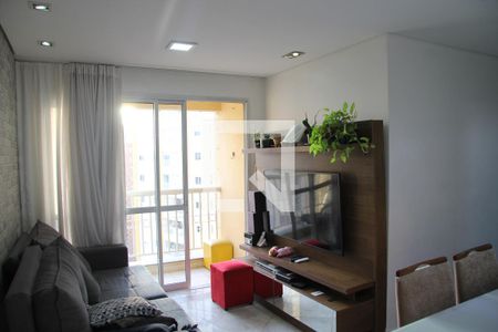 Sala de apartamento à venda com 3 quartos, 75m² em Ponte Grande, Guarulhos