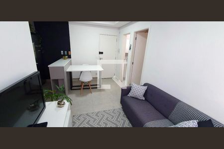 Sala de apartamento para alugar com 1 quarto, 35m² em Barra Funda, São Paulo