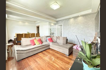 Sala de apartamento à venda com 3 quartos, 112m² em Nova Suíça, Belo Horizonte