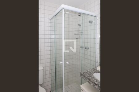 Banheiro da Suíte de apartamento para alugar com 1 quarto, 30m² em Perdizes, São Paulo