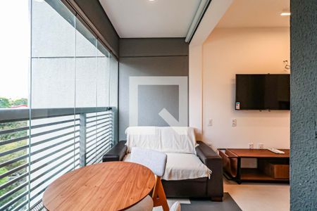 Varanda de kitnet/studio para alugar com 1 quarto, 29m² em Butantã, São Paulo