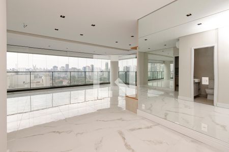 Sala de apartamento para alugar com 3 quartos, 168m² em Vila Cordeiro, São Paulo