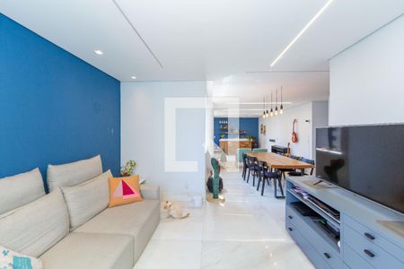 Sala de apartamento à venda com 4 quartos, 155m² em Belvedere, Belo Horizonte