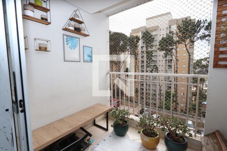 Varanda de apartamento à venda com 2 quartos, 75m² em Parque São Lucas, São Paulo