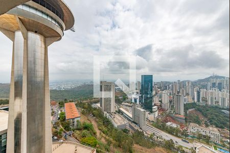 Varanda da Sala de apartamento para alugar com 2 quartos, 73m² em Vila da Serra, Belo Horizonte
