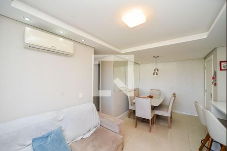 Sala de apartamento à venda com 3 quartos, 74m² em Jardim Itu, Porto Alegre