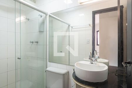 Banheiro de apartamento para alugar com 1 quarto, 35m² em Bela Vista, São Paulo