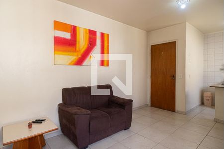 Sala de apartamento para alugar com 1 quarto, 35m² em Bela Vista, São Paulo