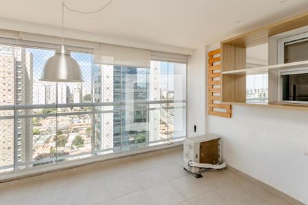 Varanda da Sala de apartamento para alugar com 2 quartos, 80m² em Cidade Monções, São Paulo