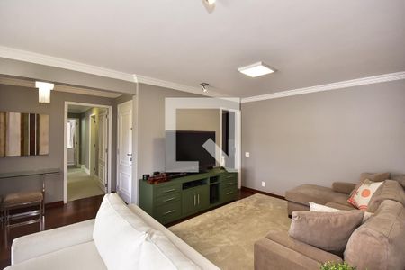Sala de Tv de apartamento à venda com 3 quartos, 157m² em Real Parque, São Paulo