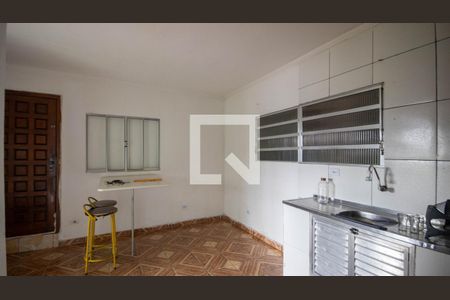 Sala/Cozinha de casa para alugar com 1 quarto, 55m² em Vila Maria Alta, São Paulo