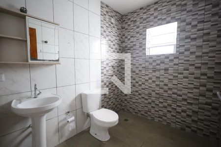 Banheiro Social de casa para alugar com 1 quarto, 67m² em Parque Maria Helena, Suzano