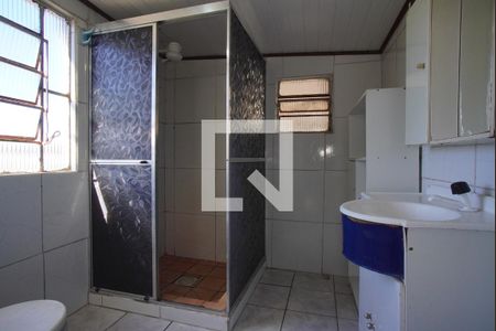 Banheiro da Suíte de apartamento para alugar com 1 quarto, 100m² em Navegantes, Porto Alegre
