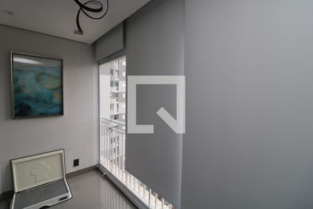 Varanda da Sala de apartamento à venda com 2 quartos, 55m² em Jardim Ibitirama, São Paulo