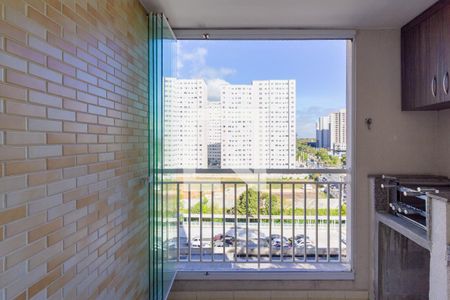Varanda de apartamento para alugar com 3 quartos, 72m² em Jardim Sabara, São Paulo