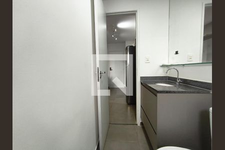Banheiro de kitnet/studio para alugar com 1 quarto, 31m² em Vila Mariana, São Paulo