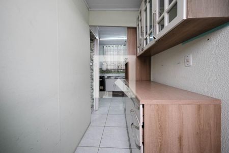Sala/Cozinha de casa para alugar com 1 quarto, 28m² em Vila Buenos Aires, São Paulo