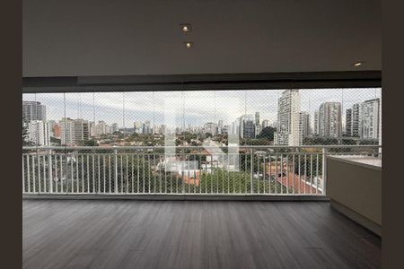 Varanda de apartamento à venda com 3 quartos, 175m² em Brooklin, São Paulo