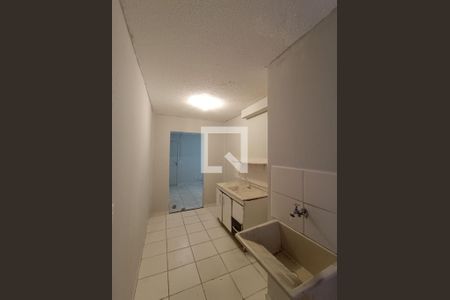 Cozinha e Área de Serviço de apartamento para alugar com 2 quartos, 52m² em Residencial Sírius, Campinas