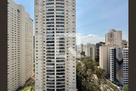 Vista da Sala de apartamento à venda com 1 quarto, 53m² em Cidade Monções, São Paulo