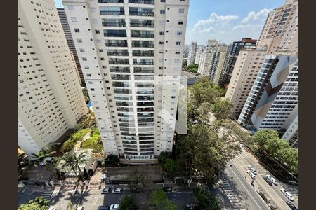 Vista da Sala de apartamento à venda com 1 quarto, 53m² em Cidade Monções, São Paulo