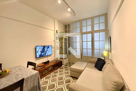 Sala de apartamento à venda com 1 quarto, 38m² em Copacabana, Rio de Janeiro