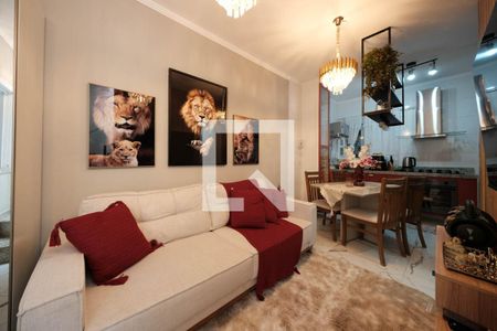 Sala/Cozinha de casa de condomínio à venda com 2 quartos, 91m² em Burgo Paulista, São Paulo
