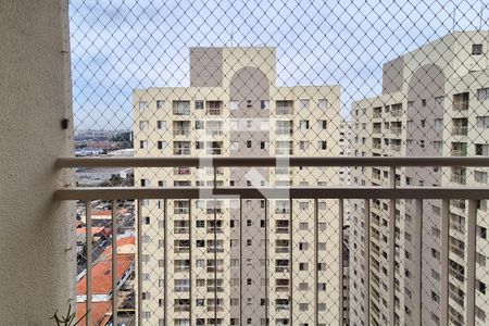 Varanda da Sala de apartamento à venda com 2 quartos, 48m² em Paulicéia, São Bernardo do Campo