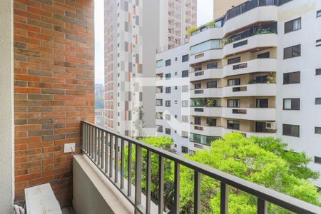 Varanda de kitnet/studio à venda com 1 quarto, 35m² em Itaim Bibi, São Paulo