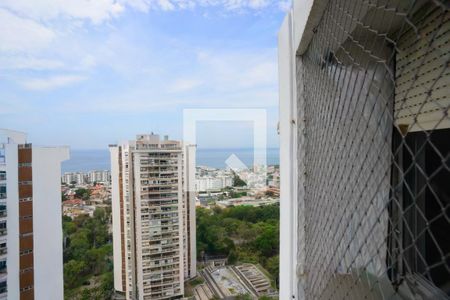 Vista da Varanda de apartamento para alugar com 2 quartos, 100m² em Barra da Tijuca, Rio de Janeiro