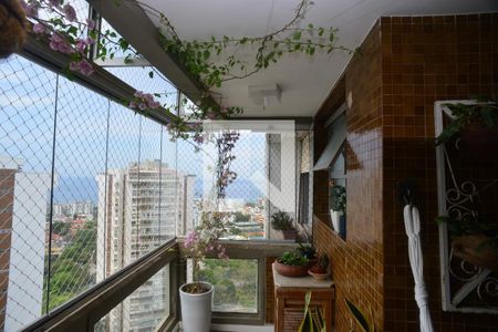 Varanda de apartamento para alugar com 2 quartos, 100m² em Barra da Tijuca, Rio de Janeiro