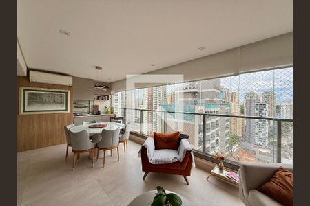 Varanda  de apartamento para alugar com 3 quartos, 125m² em Jardim das Acacias, São Paulo