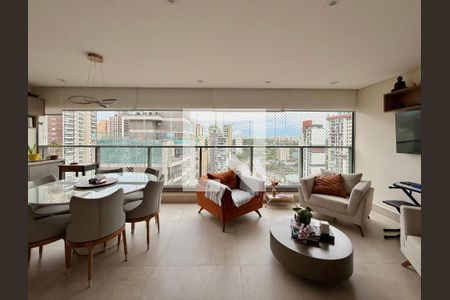 Varanda  de apartamento para alugar com 3 quartos, 125m² em Jardim das Acacias, São Paulo