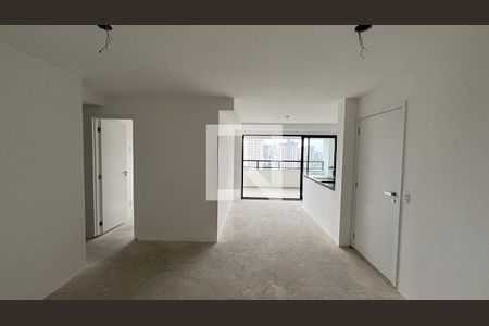 Sala de apartamento à venda com 3 quartos, 91m² em Campestre, Santo André
