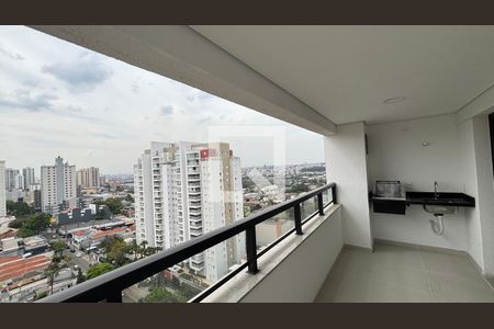 Varanda de apartamento à venda com 3 quartos, 91m² em Campestre, Santo André