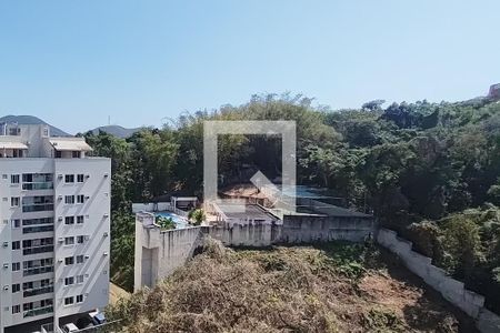 Vista da Sala de apartamento à venda com 1 quarto, 43m² em Pechincha, Rio de Janeiro