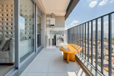Varanda da Sala de apartamento à venda com 2 quartos, 50m² em Ipiranga, São Paulo