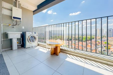 Varanda da Sala de apartamento à venda com 2 quartos, 50m² em Ipiranga, São Paulo