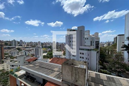 Vista da Sala de apartamento à venda com 3 quartos, 102m² em Sion, Belo Horizonte
