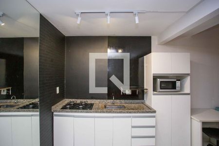 Sala/Cozinha de kitnet/studio para alugar com 1 quarto, 40m² em Centro, Diadema