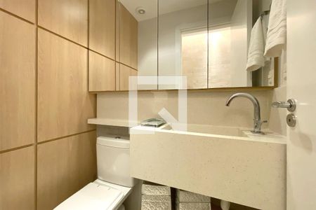 Lavabo de apartamento à venda com 2 quartos, 65m² em Sion, Belo Horizonte