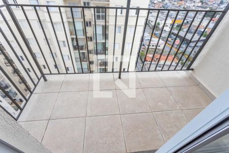 Varanda da sala de apartamento à venda com 3 quartos, 63m² em Centro, Diadema