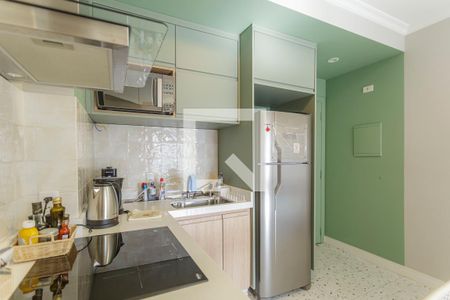 Sala/Cozinha de apartamento à venda com 2 quartos, 51m² em Itaim Bibi, São Paulo