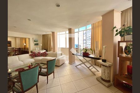 Sala de apartamento para alugar com 3 quartos, 250m² em Copacabana, Rio de Janeiro