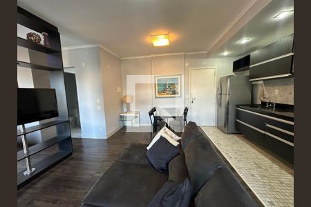 Sala de apartamento para alugar com 1 quarto, 43m² em Melville Empresarial Ii, Barueri