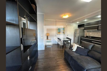 Sala de apartamento para alugar com 1 quarto, 43m² em Melville Empresarial Ii, Barueri