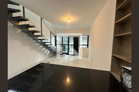 Sala de apartamento para alugar com 1 quarto, 48m² em Bethaville I, Barueri